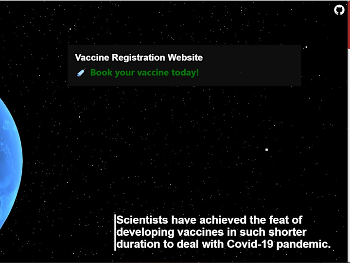 Cover image for Vaccine Registration System