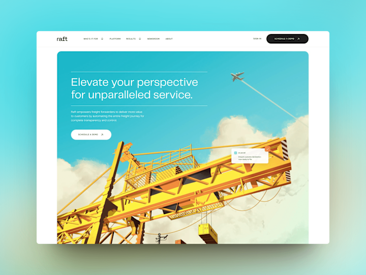 Cover image for White-label Webflow Development for Raft.AI