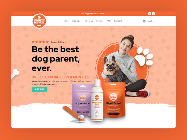 Cover image for Redesigned eCommerce Website for Increased Sales