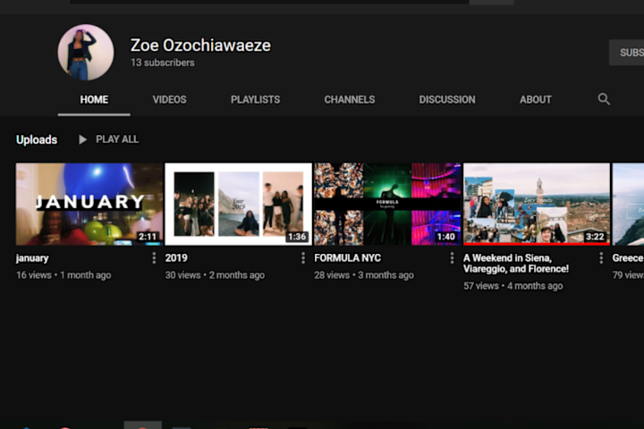 Cover image for YouTube Channel