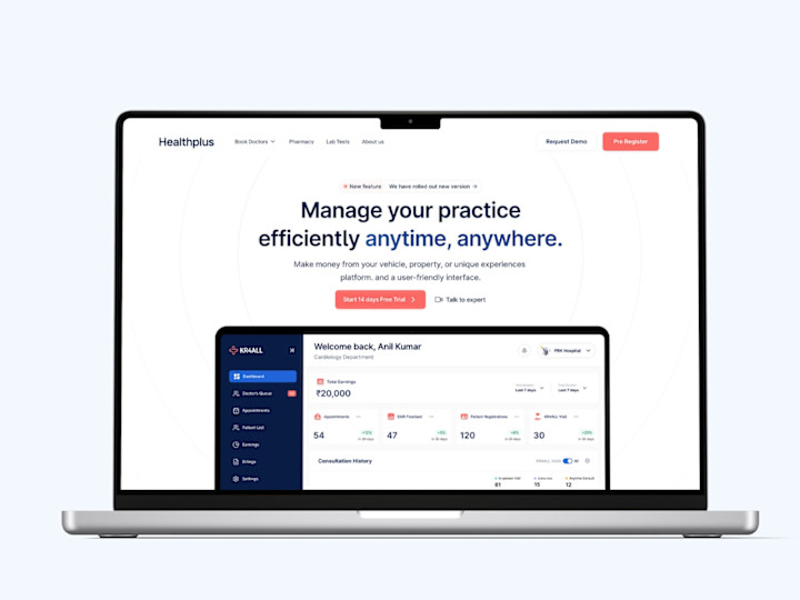 Cover image for KR4ALL: SaaS Application Landing Page