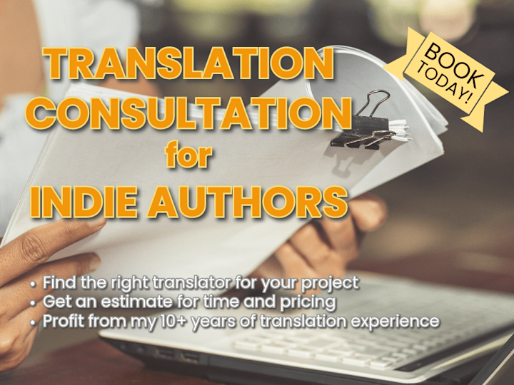 Cover image for Translation Consultation for Indie Authors