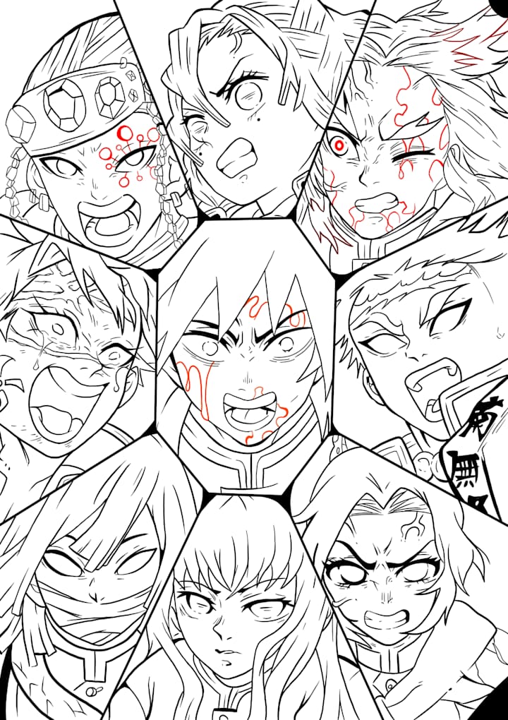 Cover image for Line Art Drawing 