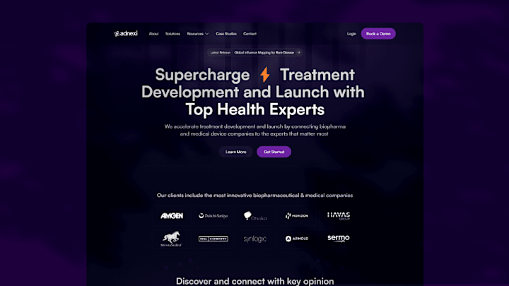 Cover image for Adnexi - Biopharma Framer Website
