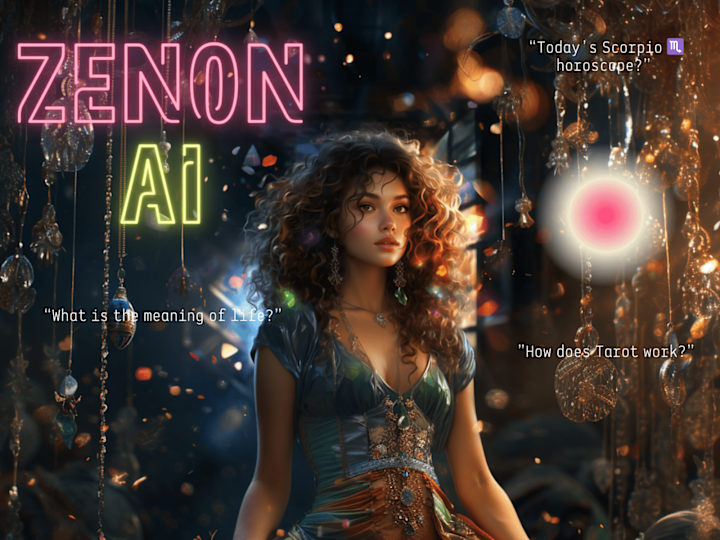 Cover image for ZenonAI Cosmic Bot: Your Cosmic Companion for Spiritual Journeys