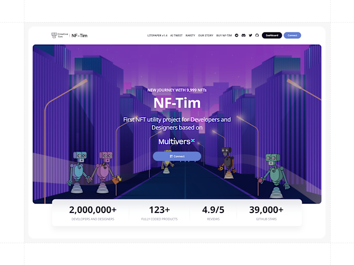 Cover image for NF-Tim - NFT Utility Project