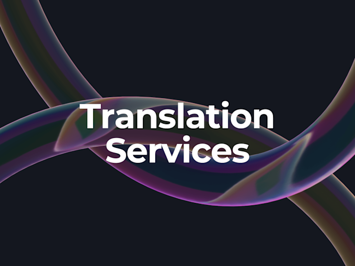 Cover image for Bilingual Translation Services