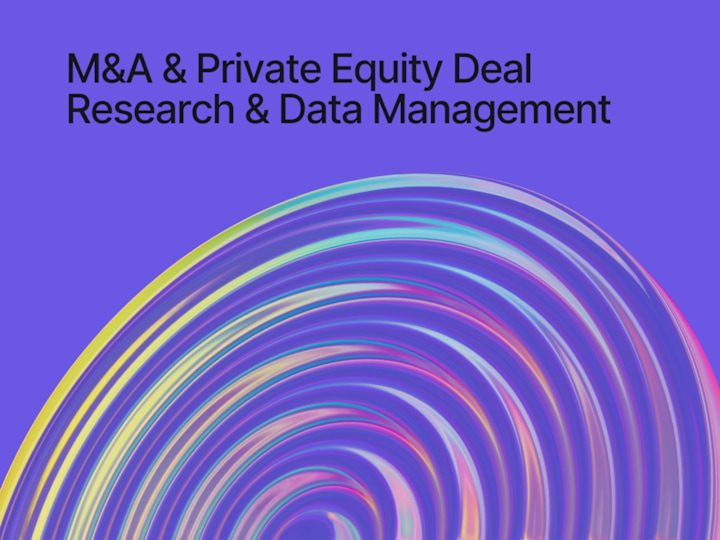 Cover image for M&A & Private Equity Deal Research & Data Management