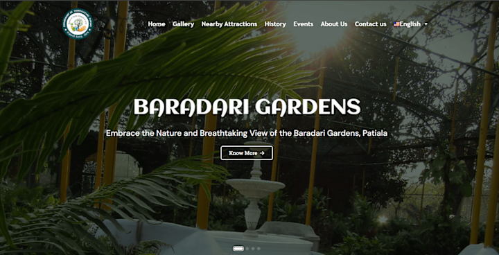 Cover image for Govt. Tender Baradari Gardens Patiala