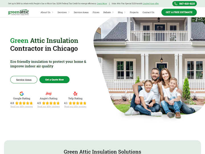Cover image for Green Attic Website Speed Optimization