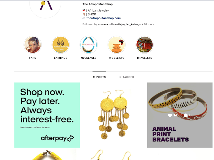 Cover image for The Afropolitan Shop