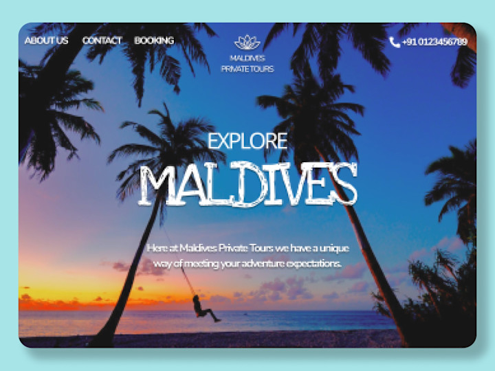 Cover image for Travel Website UI...