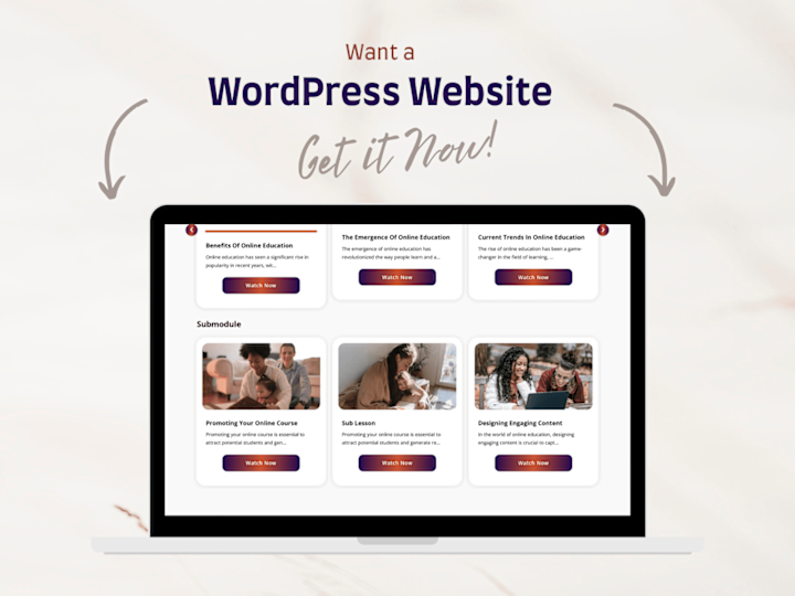 Cover image for WordPress Website Development for your Business