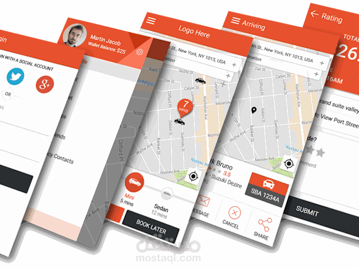 Cover image for Uber version - on-demand ride-hailing app powered by filters tec