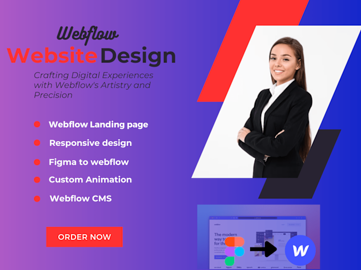 Cover image for I will Create a Breathtaking Webflow Website for You!