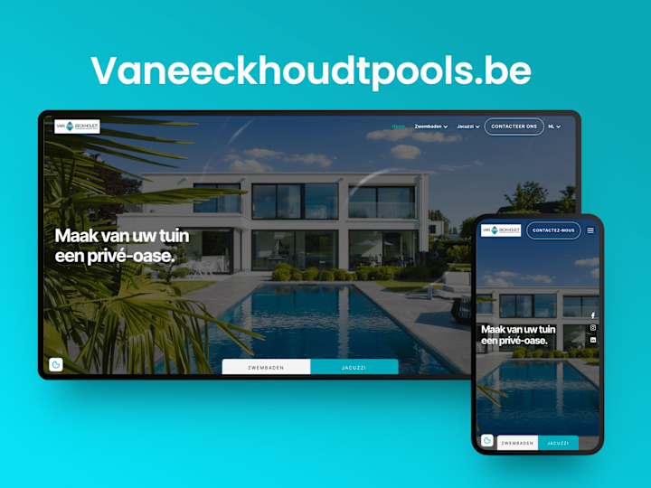 Cover image for Vaneeckhoudtpools