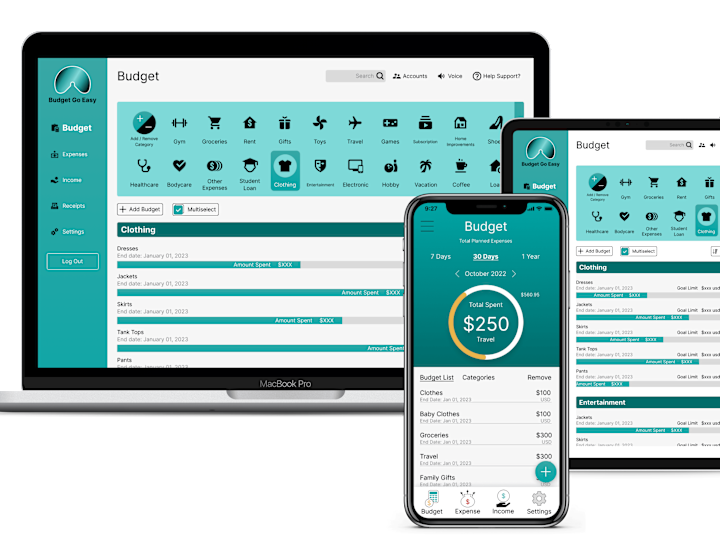 Cover image for Budgeting and Saving's App