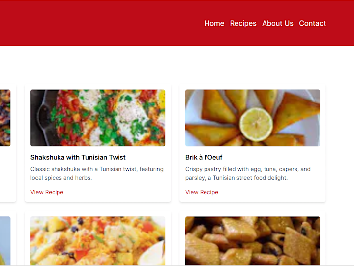 Cover image for Taste Of Tunisia (recipe finder)