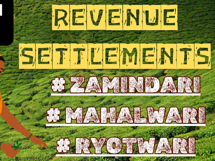 Cover image for Revenue Settlements during British, Zamindari, Mahalwari and Ry…