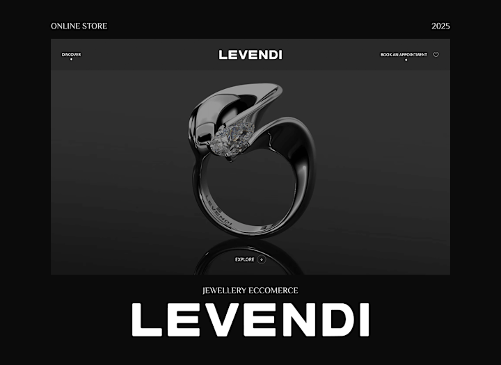 Cover image for Levendi - E-shop designed for Jewelry founded in 1967