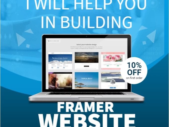 Cover image for I will build framer website, do figma to framer website