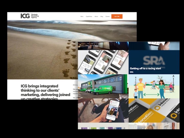 Cover image for ICG
STRATEGIC MARKETING
AGENCY