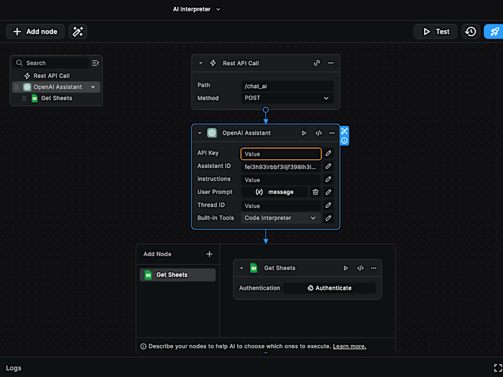 Cover image for Custom AI Code Interpreter Workflow with BuildShip