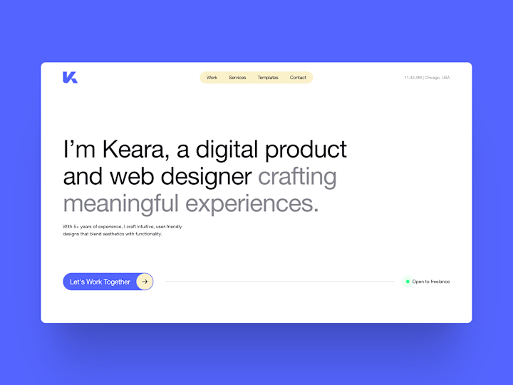 Cover image for Keara.design – A Refined Brand & Web Presence