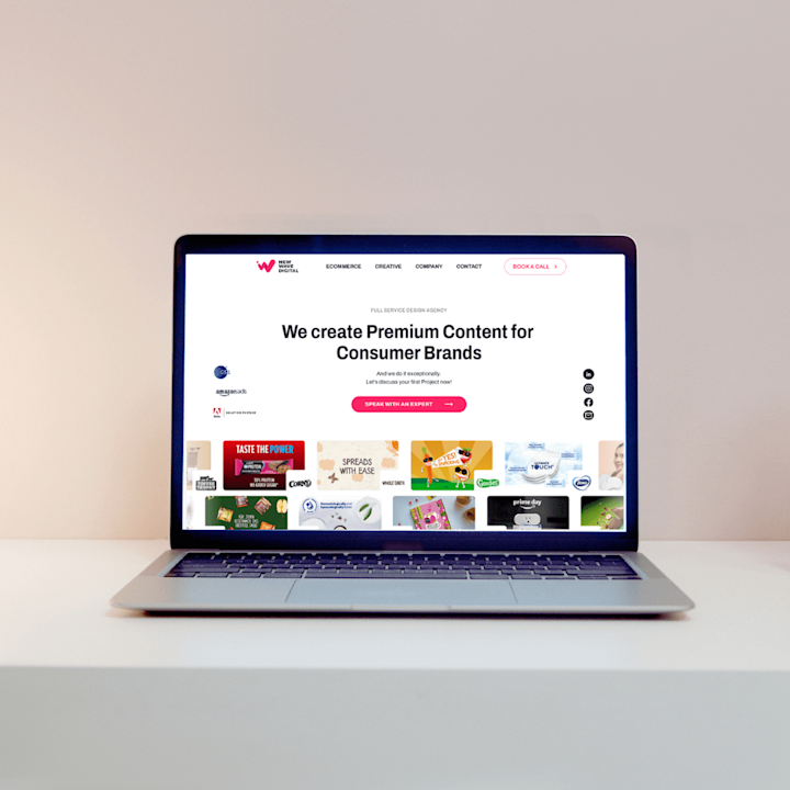 Cover image for New Wave Digital Framer Website