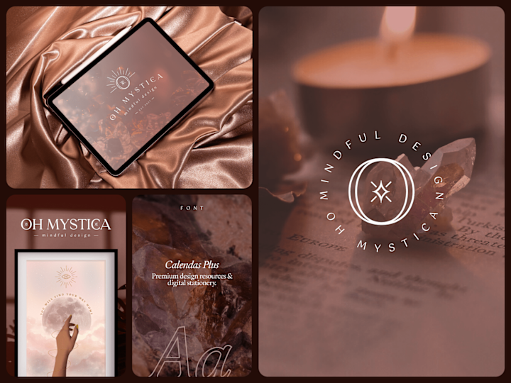 Cover image for Oh Mystica - Branding