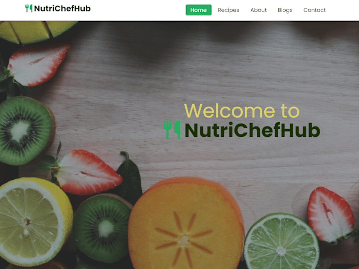 Cover image for NutriChefhub - Nutritious Recipe Web App