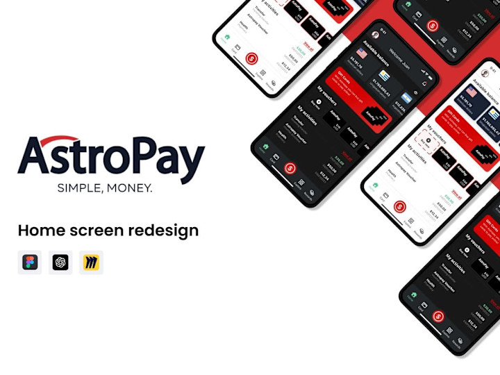Cover image for AstroPay: Redesigning the Home Screen