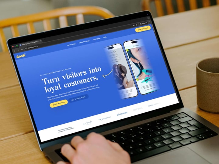 Cover image for Redesigning Dash Agency's Website