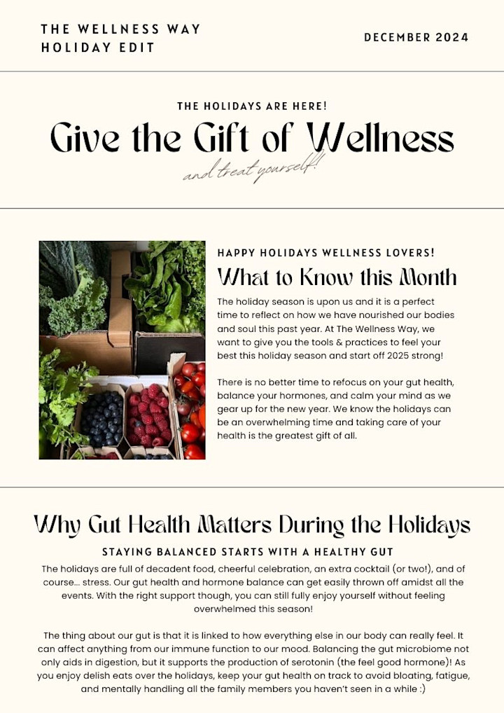 Cover image for Newsletter - Wellness Coach