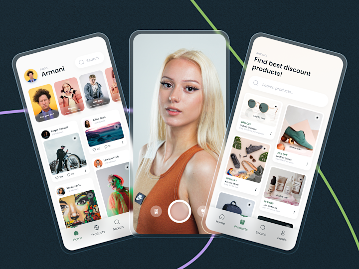 Cover image for UI/ UX for mobile and web app