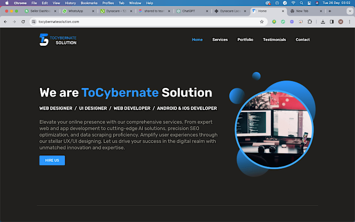 Cover image for ToCybernate Solution