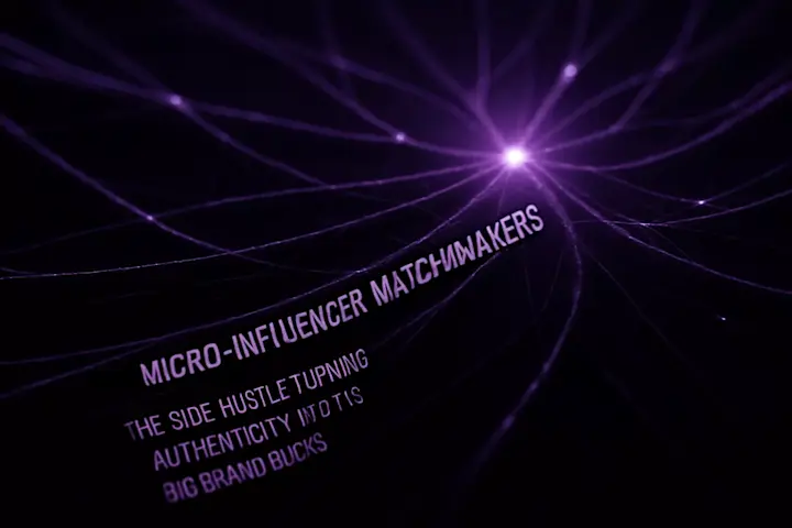 Cover image for Micro-Influencer Matchmakers: The Side-Hustle Turning Authenticity Into Big Brand Bucks