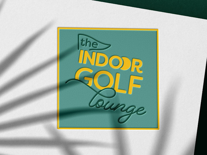 Cover image for The Indoor Golf Lounge Identity Design Project