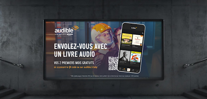 Cover image for Creative design for Audible