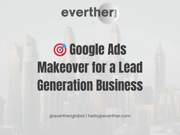 Cover image for Google Ads Lead Generation Campaign for Mortgage Niche