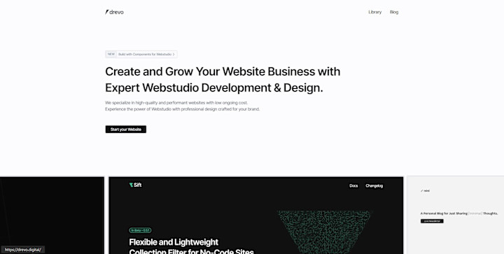 Cover image for Drevo Webstudio Services & Component Library Development