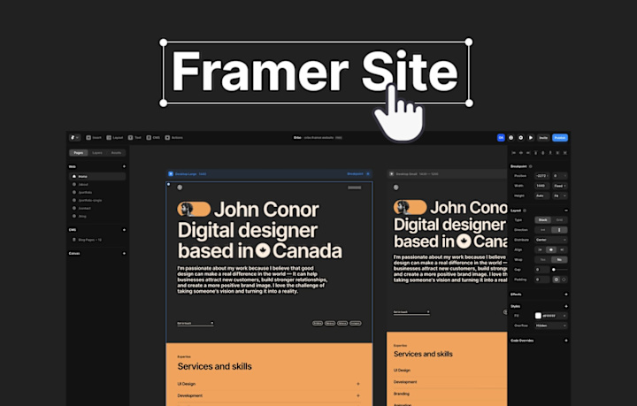 Cover image for Framer Website Development 