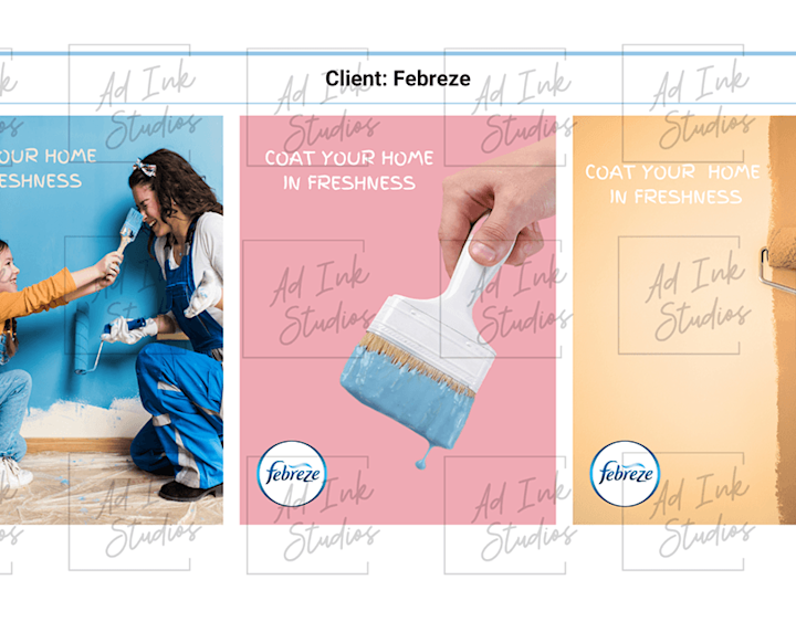 Cover image for Febreze Case Study on Behance
