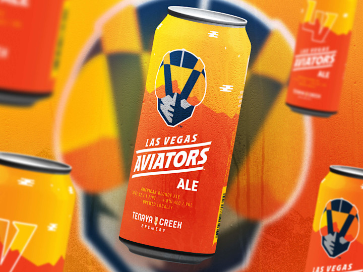 Cover image for Las Vegas Aviators (Brand, Print Design)
