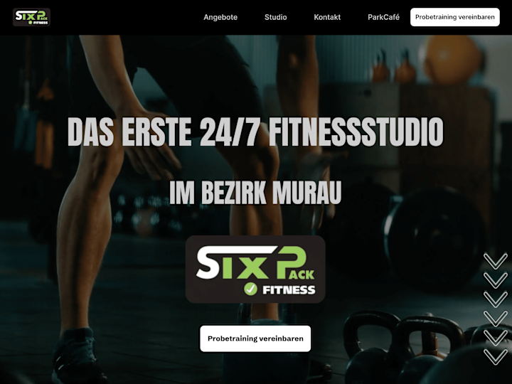 Cover image for A framer website for a local gym called Sixpackfitness