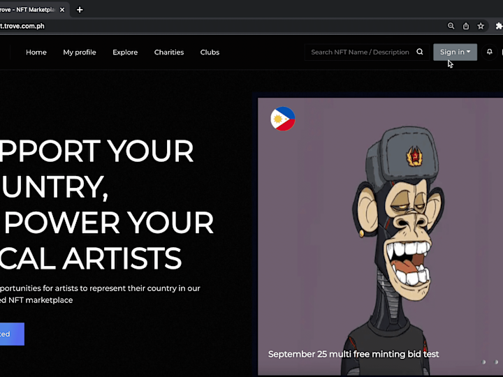 Cover image for MERN Stack - NFT Marketplace