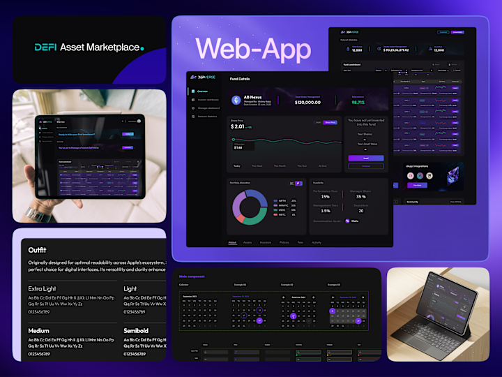 Cover image for DeFi Trading App | Product Design + Design System Creation 