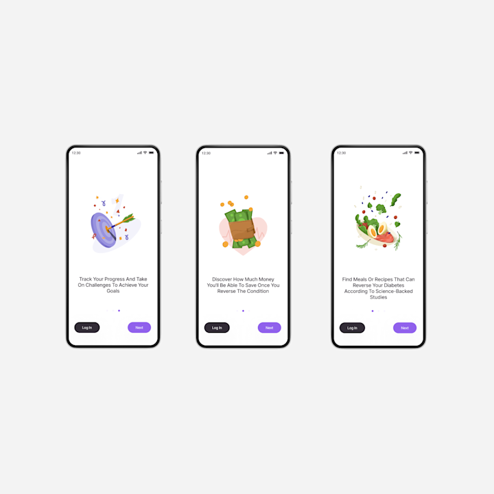 Cover image for Healthy Food Mobile App Design
