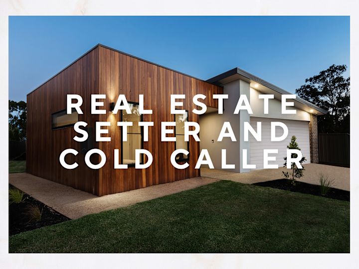 Cover image for Real Estate Appointment Setter and Cold Caller