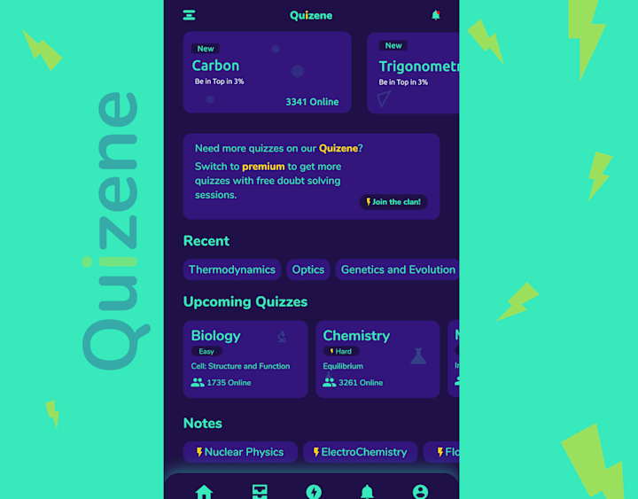 Cover image for Quizene - A Quiz App